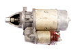 car starter on a white background