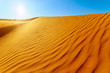 beautiful view of Sahara desert in Morocco