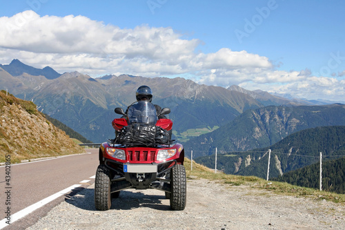 Photo: Mit dem Quad über die Alpen Mit dem Quad über die Alpen