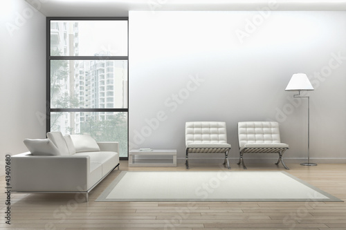 Illustration: Living room Living room