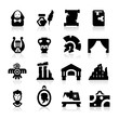 History and culture icons