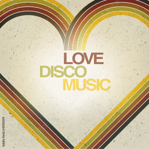 Vector: Retro disco party flyer design template. Vector, EPS10 Retro disco party flyer design template. Vector, EPS10