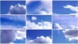 Clouds collage