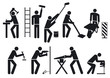 Handwerker Piktogramm
