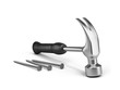 Hammer and nails