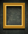 Picture Frame Wallpaper Background. Photo Frame on Grunge Wall
