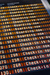 Foto: Airport flight information Airport flight information