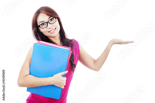 Photo: Presenting gesture Presenting gesture