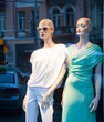 Photo: Mannequins in the showcase Mannequins in the showcase