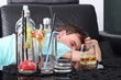 Alkoholik w depresji