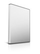 Illustration: Box for DVD with a disk on white background. Box for DVD with a disk on white background.