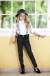 Foto: Girl in stylish clothes Girl in stylish clothes