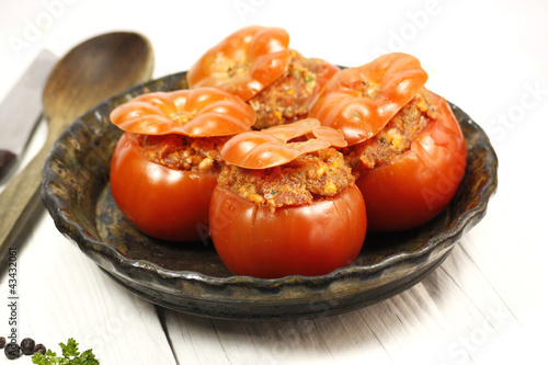 Photo: tomates farcies tomates farcies