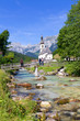Postkartenmotiv in Ramsau