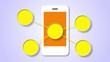 Video: White Smartphone. Infographic elements 1 White Smartphone. Infographic elements 1