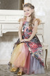 Girl in fine dress
