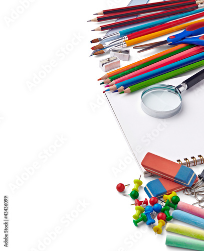 Photo: school education supplies items school education supplies items