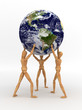 Solidarity (With clipping path)