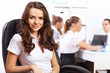 Business woman in office