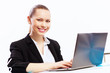 Business woman in office