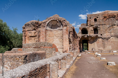 Photo: Ruins of Villa Adriana near Rome, Italy Ruins of Villa Adriana near Rome, Italy