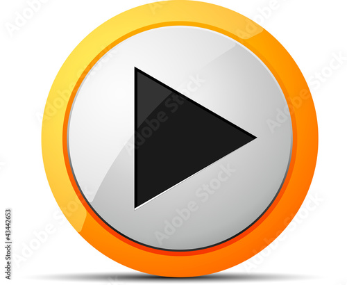 Vector: Play button Play button