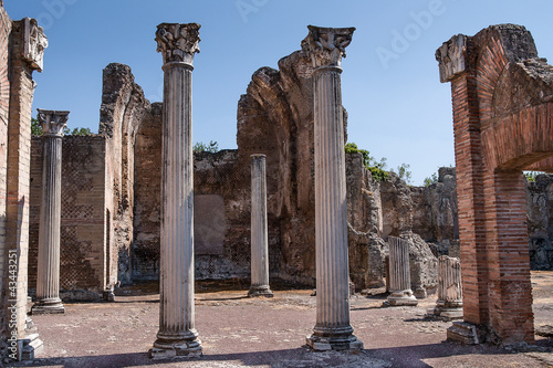 Photo: Ruins of Villa Adriana near Rome, Italy Ruins of Villa Adriana near Rome, Italy
