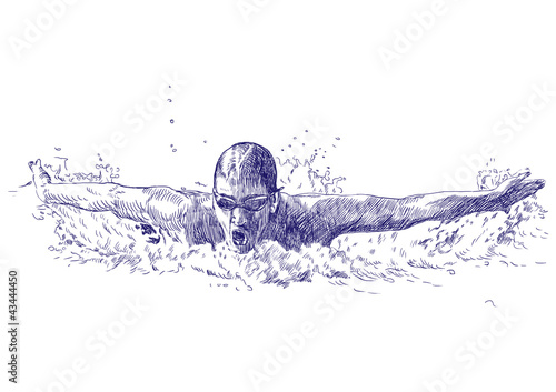 Swimmer Sketch