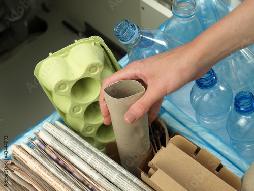 Photo: Home recycling Home recycling