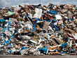 Pile of municipal waste