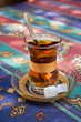 Glass of turkish tea in Istanbul