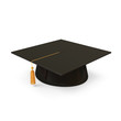 Graduation Cap isolated on white background