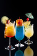 Tropical drinks - Most popular cocktails series