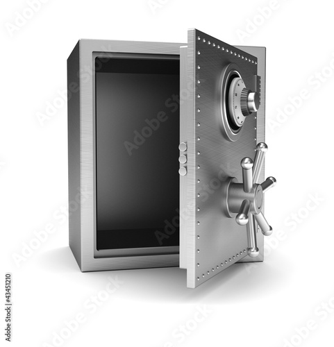 Illustration: Empty safe Empty safe