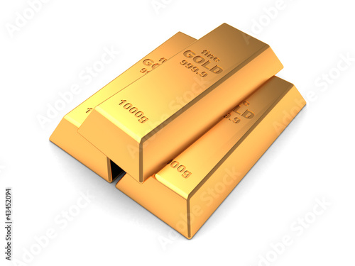 Illustration: Gold bars Gold bars