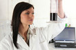 Photo: Female scientist Female scientist