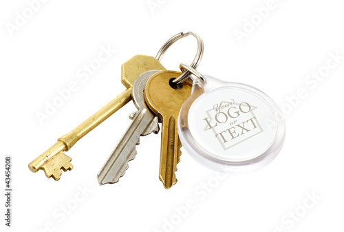 Photo: House keys blank tab House keys blank tab