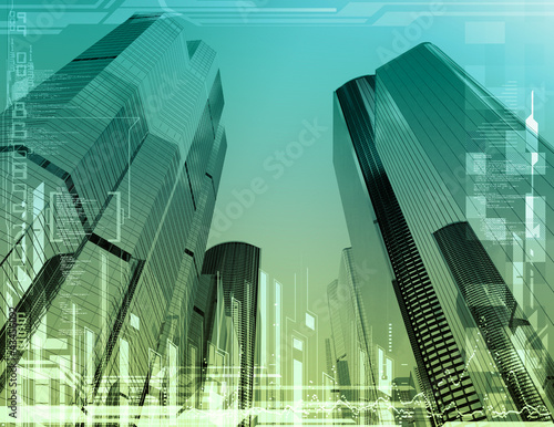 Illustration: business abstract business abstract