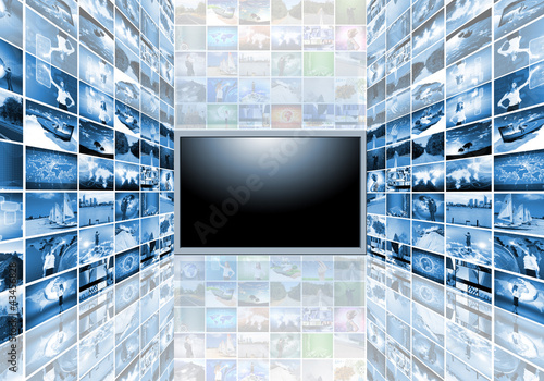 Foto: A flat screen television A flat screen television