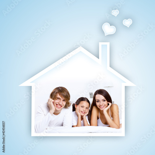 Photo: Dreams of young family Dreams of young family