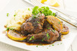 Zitronenhähnchen mit Kartoffelbrei