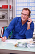 Artisan on the phone