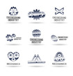 Set of mechanical engineering icons (set 2). Mechanic icon.
