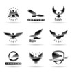 Eagle Silhouettes Set 2.