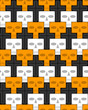 Skulls and crosses