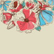 Vector flowers