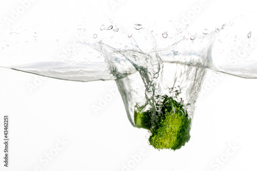 Photo: Broccoli in water Broccoli in water