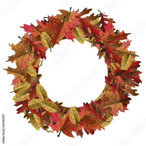 Illustration: Autumn Chaplet Autumn Chaplet