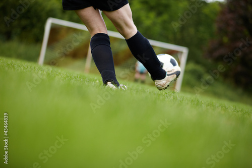 Photo: Abstoß beim Fußball Abstoß beim Fußball