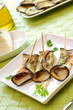 Fagottini di melanzane con speck e formaggio